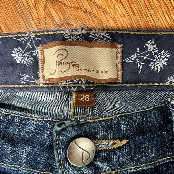 Paige Skyline denim size 26 - Picture 4 of 6